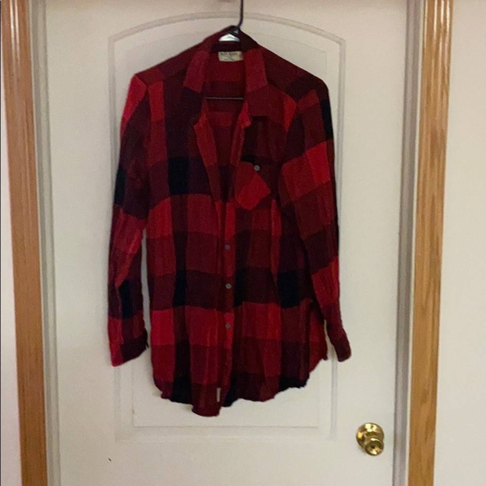 Red and black flannel